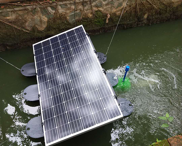 湖北河道太陽能曝氣機